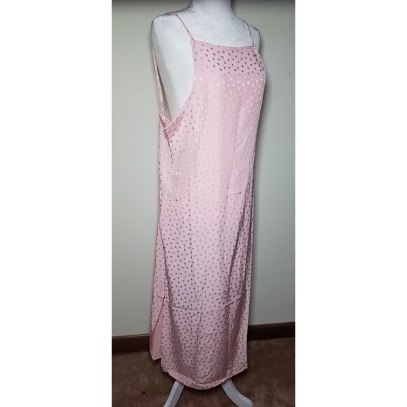 NWT|Onia Melanie Pink Midi Dress/Bathing Suit Coverup, Medium & Large - Picture 2 of 7